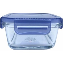 Paşabahçe Saklama Kabı Mavi Kapak 530083