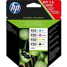 Hp 920XL Orijinal Kartuş Avantaj Paketi C2N92AE