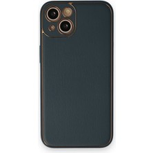 Tstore Apple iPhone 14 Plus Kılıf Coco Deri Silikon Kapak