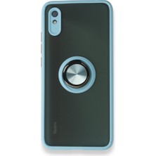 Tstore Xiaomi Redmi 9A Kılıf Montreal Yüzüklü Silikon Kapak