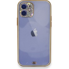 Tstore Apple iPhone 12 Kılıf Liva Taşlı Silikon