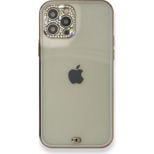 Tstore Apple iPhone 12 Pro Kılıf Liva Taşlı Silikon