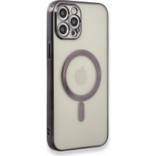 Tstore Apple iPhone 12 Pro Kılıf Magneticsafe Lazer Silikon