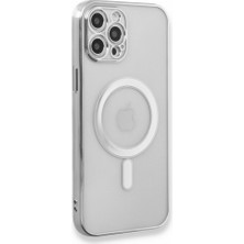 Tstore Apple iPhone 12 Pro Kılıf Magneticsafe Lazer Silikon