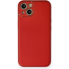 Tstore Apple iPhone 14 Plus Kılıf Coco Deri Silikon Kapak