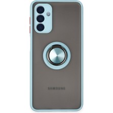 Tstore Samsung Galaxy A04S Kılıf Montreal Yüzüklü Silikon Kapak