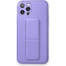 Tstore Apple iPhone 12 Pro Kılıf Coco Deri Standlı Kapak