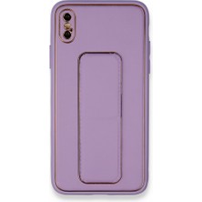 Tstore Apple iPhone Xs Max Kılıf Coco Deri Standlı Kapak