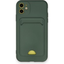 Tstore Apple iPhone 11 Kılıf Kelvin Kartvizitli Silikon