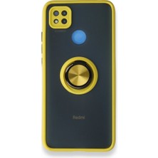 Tstore Xiaomi Redmi 9c Kılıf Montreal Yüzüklü Silikon Kapak