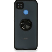 Tstore Xiaomi Redmi 9c Kılıf Montreal Yüzüklü Silikon Kapak