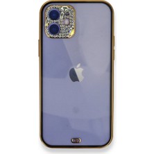 Tstore Apple iPhone 12 Kılıf Liva Taşlı Silikon