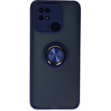 Tstore Xiaomi Redmi 10C Kılıf Montreal Yüzüklü Silikon Kapak