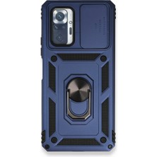 Tstore Xiaomi Redmi Note 10 Pro Kılıf Pars Lens Yüzüklü Silikon