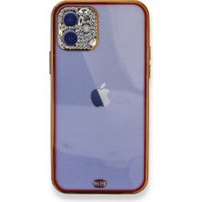 Tstore Apple iPhone 12 Kılıf Liva Taşlı Silikon