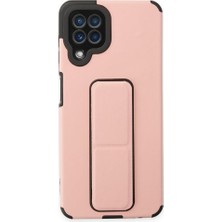 Tstore Samsung Galaxy A22 Kılıf Mega Standlı Silikon