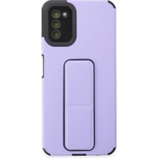 Tstore Samsung Galaxy A03S Kılıf Mega Standlı Silikon