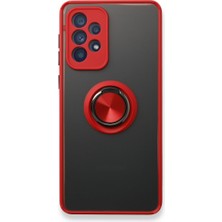 Tstore Samsung Galaxy A13 4g Kılıf Montreal Yüzüklü Silikon Kapak