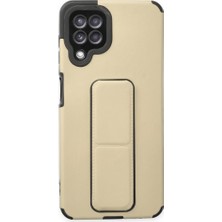 Tstore Samsung Galaxy A22 Kılıf Mega Standlı Silikon