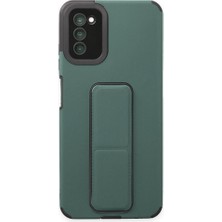 Tstore Samsung Galaxy A03S Kılıf Mega Standlı Silikon
