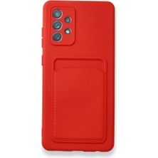 Tstore Samsung Galaxy A73 5g Kılıf Kelvin Kartvizitli Silikon