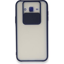 Tstore Samsung Galaxy J7 Kılıf Palm Buzlu Kamera Sürgülü Silikon