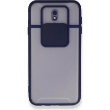 Tstore Samsung Galaxy J7 Pro / J730 Kılıf Palm Buzlu Kamera Sürgülü Silikon