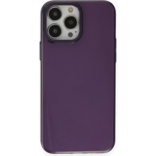Tstore Apple iPhone 13 Pro Max Kılıf Anka Pc Sert Metal Kapak