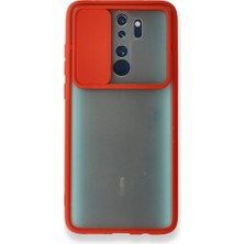 Tstore Xiaomi Redmi Note 8 Pro Kılıf Palm Buzlu Kamera Sürgülü Silikon