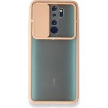 Tstore Xiaomi Redmi Note 8 Pro Kılıf Palm Buzlu Kamera Sürgülü Silikon