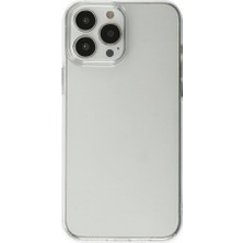 Tstore Apple iPhone 13 Pro Max Kılıf Pc Sert Şeffaf Kapak