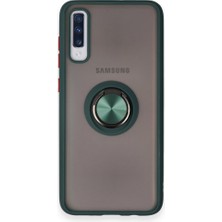 Tstore Samsung Galaxy A70 Kılıf Montreal Yüzüklü Silikon Kapak