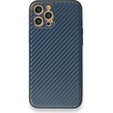 Tstore Apple iPhone 12 Pro Max Kılıf Coco Karbon Silikon