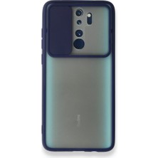 Tstore Xiaomi Redmi Note 8 Pro Kılıf Palm Buzlu Kamera Sürgülü Silikon