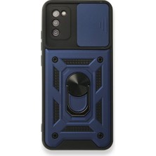 Tstore Samsung Galaxy A03S Kılıf Pars Lens Yüzüklü Silikon