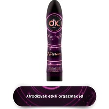 Okey Nirvana Prezervatif 40'lı + Okey Nirvana Uyarıcı Jel Su Bazlı 100 ml