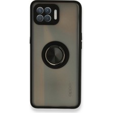 Tstore Oppo Reno 4 Lite Kılıf Montreal Yüzüklü Silikon Kapak