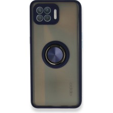Tstore Oppo Reno 4 Lite Kılıf Montreal Yüzüklü Silikon Kapak