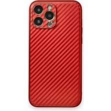 Tstore Apple iPhone 13 Pro Max Kılıf Coco Karbon Silikon
