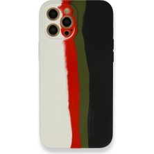 Tstore Apple iPhone 12 Pro Max Kılıf Ebruli Lansman Silikon