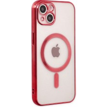 Tstore Apple iPhone 14 Plus Kılıf Magneticsafe Lazer Silikon