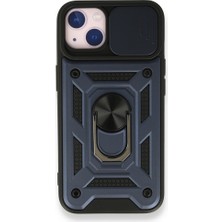 Tstore Apple iPhone 13 Kılıf Pars Lens Yüzüklü Silikon