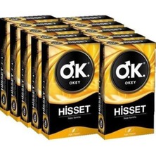 Okey O.k Prezervatif Hisset Ince Formlu 100 Lü Paket