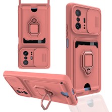 Tstore Xiaomi Mi 11T Kılıf Zuma Kartvizitli Yüzüklü Silikon