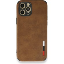 Tstore Apple iPhone 12 Pro Max Kılıf Loop Deri Silikon