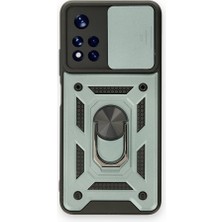 Tstore Xiaomi Redmi Note 11T Kılıf Pars Lens Yüzüklü Silikon