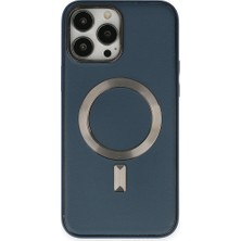 Tstore Apple iPhone 13 Pro Max Kılıf Coco Deri Magneticsafe Silikon