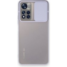 Tstore Xiaomi Redmi Note 11 Pro Plus 5g Kılıf Palm Buzlu Kamera Sürgülü Silikon