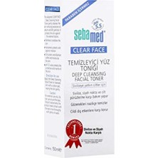 Sebamed Clear Face   ve   Karşıtı Yüz Temizleyici Tonik 150 ml 1 Paket 1 x 150 ml