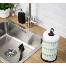 IKEA Famılj Antrasit 30 cm Kağıt Havluluk Kağıt Havlu Standı